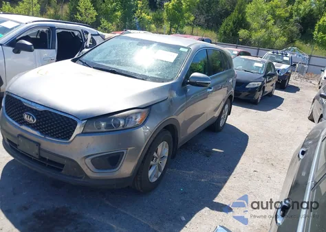 2017 Kia Sorento 2.4L L from USA, damaged, VIN 5XYPG4A38HG277284